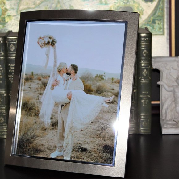 Vintage Silver & Chrome Photo Box | Photo Storage | Photo Album - Picture 9 of 14